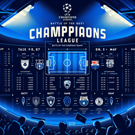 Jadwal Pertandingan Liga Champions: Pertarungan Tim Eropa Terbaik