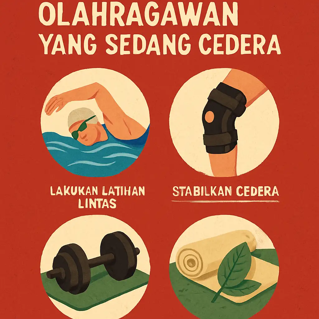 Tips Latihan untuk Olahragawan yang Sedang Cedera